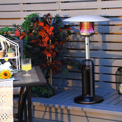 13,000BTU Portable Patio Tabletop Heater Outdoor Propane Gas Heater W/ Weighted Base